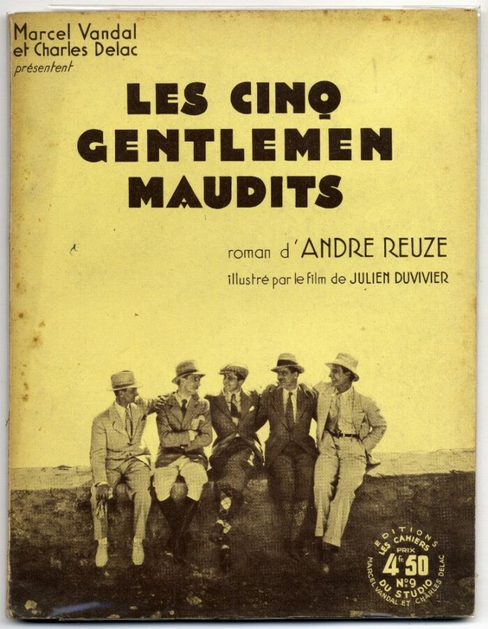 Magazine - CINQ GENTLEMEN MAUDITS (les) - 18x24cm