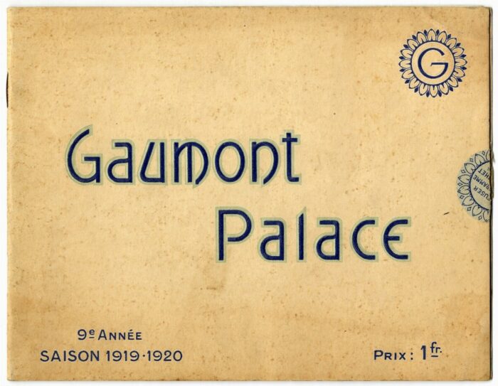 Dossier de Presse - GAUMONT PALACE