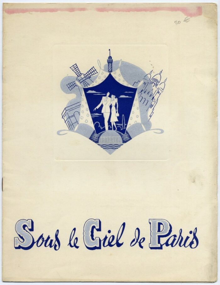 Dossier de Presse - SOUS LE CIEL DE PARIS