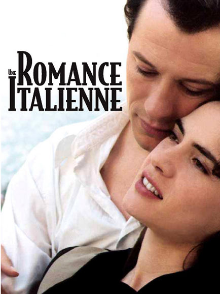 Affiche - UNE ROMANCE ITALIENNE - 40x55cm