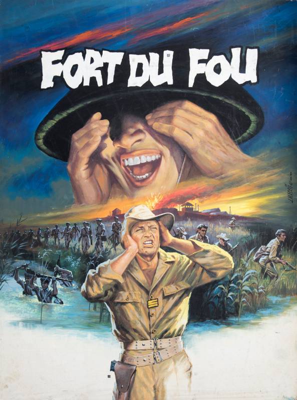 Maquette - FORT DU FOU - 50x65cm