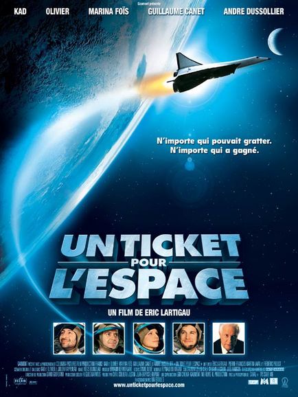 Affiche - UN TICKET POUR L'ESPACE - 40x55cm