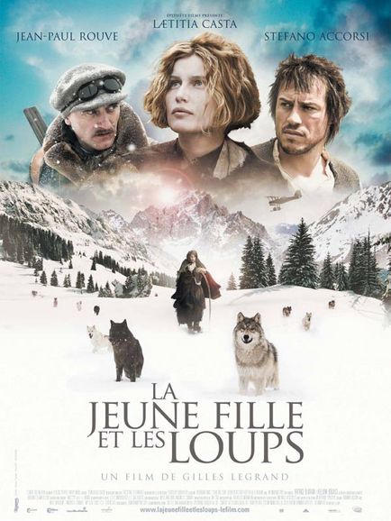 Affiche - JEUNE FILLE ET LES LOUPS (la) - 40x55cm