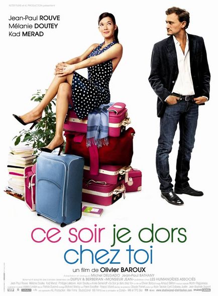 Affiche - CE SOIR, JE DORS CHEZ TOI - 40x55cm