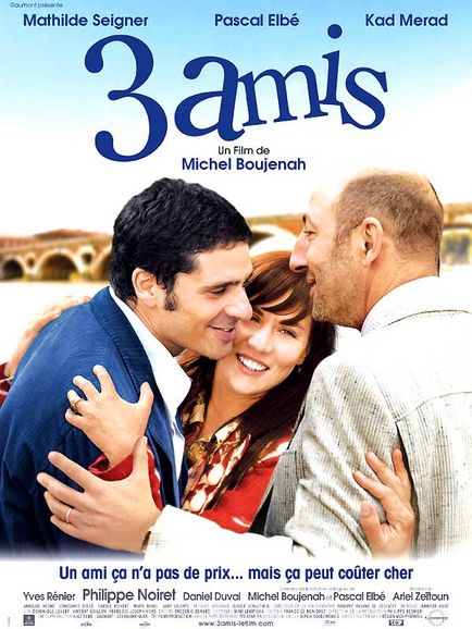 Affiche - 3 AMIS - 40x55cm
