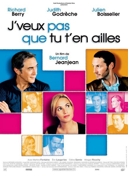 Affiche - J'VEUX PAS QUE TU T'EN AILLES - 40x55cm