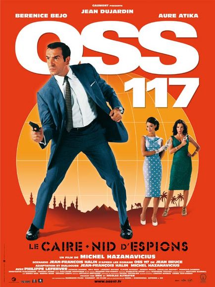 Affiche - OSS 117, LE CAIRE NID D'ESPIONS - 40x55cm