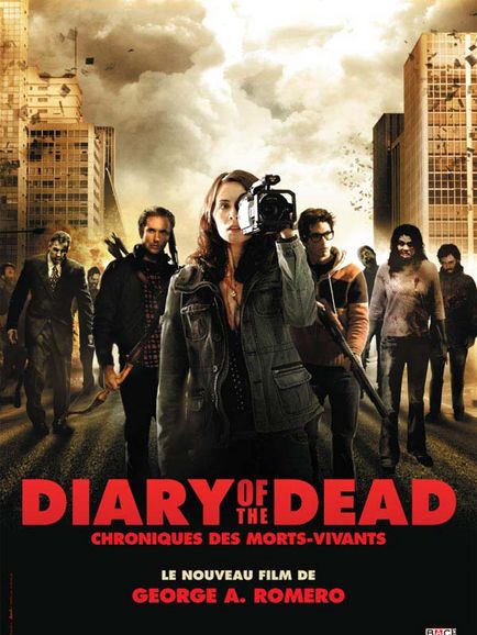 Affiche - DIARY OF THE DEAD - CHRONIQUE DES MORTS VIVANTS - 40x55cm