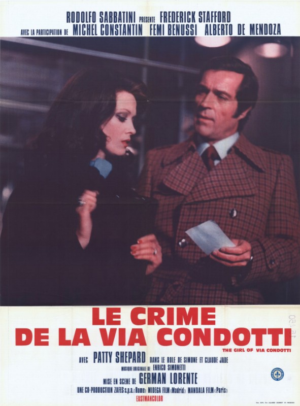 Affiche - MEURTRES A ROME - 120x160cm