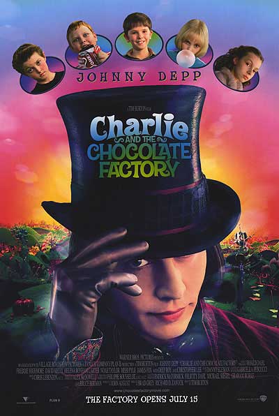 Distribution de charlie et la promo chocolaterie