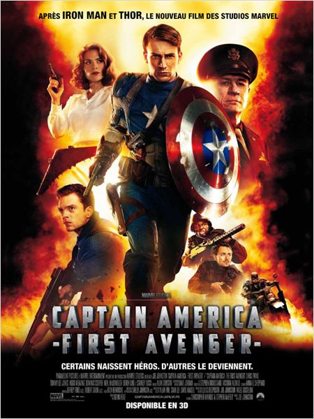 Affiche - CAPTAIN AMERICA : FIRST AVENGER - 120x160cm