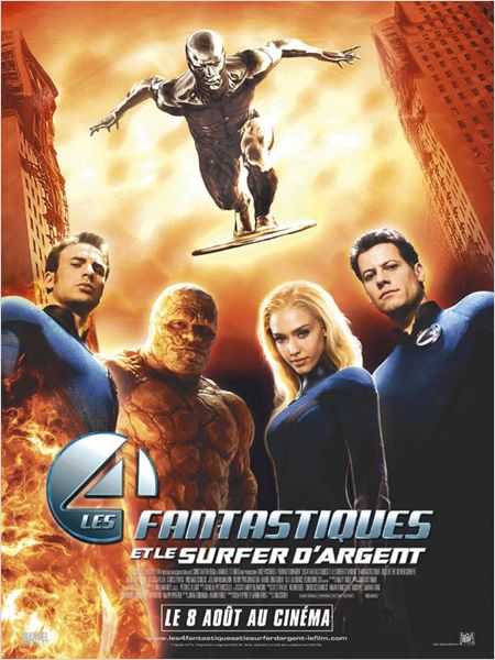 Affiche - 4 FANTASTIQUES ET LE SURFER D'ARGENT (les) - 120x160cm
