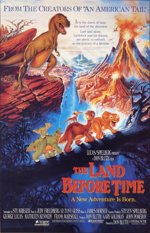 Affiche - PETIT DINOSAURE ET LA VALLEE DES MERVEILLES (le) - 70x105cm