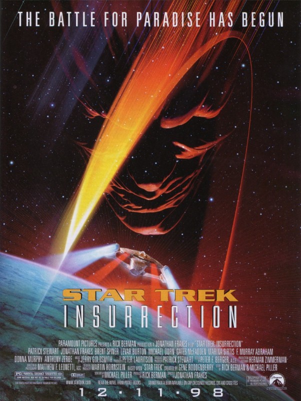 Affiche - STAR TREK: INSURRECTION - 70x105cm