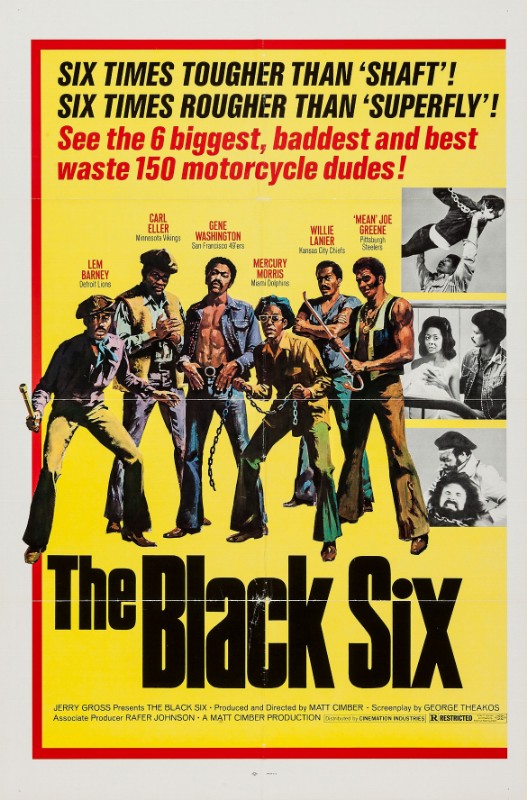 Repro 30x40cm - BLACK SIX (the) - U.S.