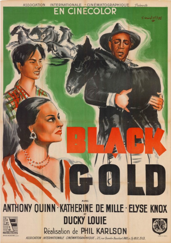 Affiche - BLACK GOLD - 120x160cm
