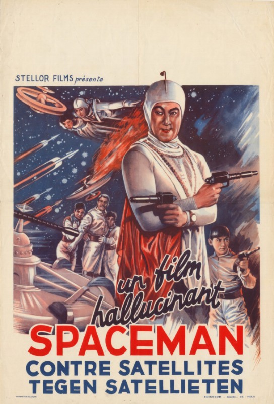 Repro 30x40cm - INVINCIBLE SPACEMAN (l') - Belge