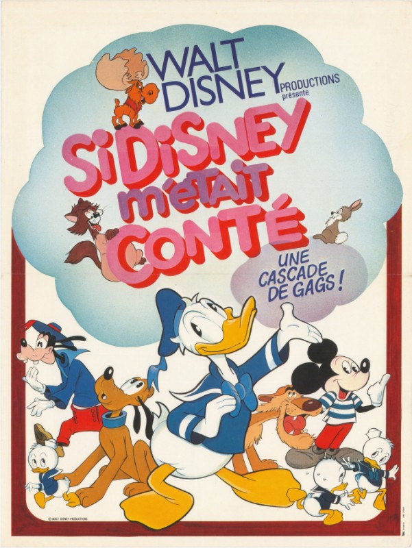 Affiche - SI DISNEY M'ETAIT CONTE - 40x55cm