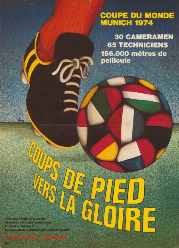 Affiche - COUPS DE PIED VERS LA GLOIRE - 60x80cm