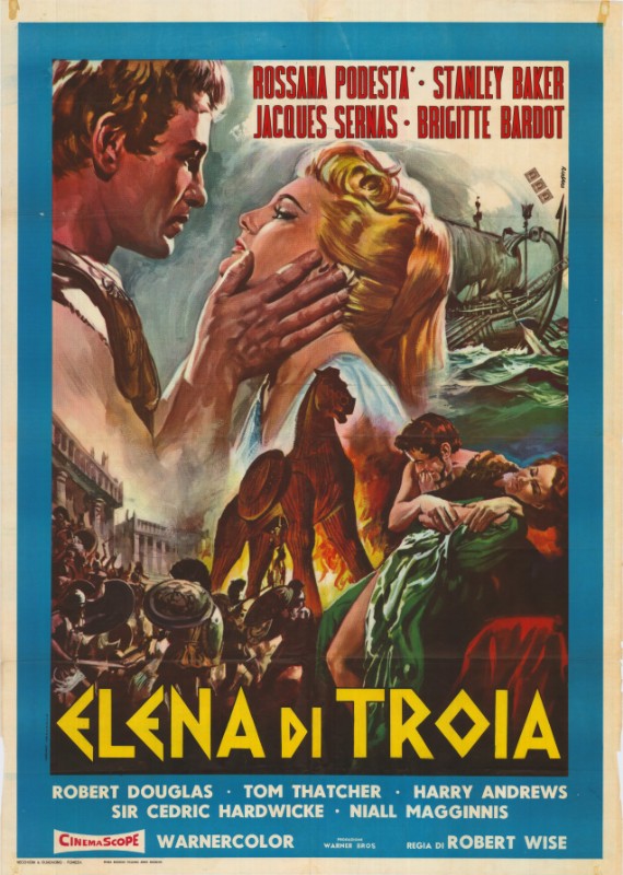 Affiche - HELENE DE TROIE - Ressortie 100x140cm