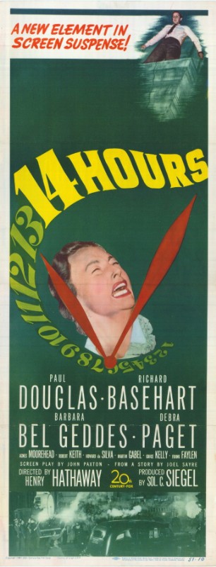 Affiche - 14 HOURS - 36x92cm