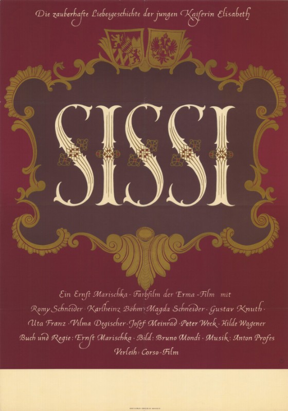 Repro 30x40cm - SISSI - Allemande