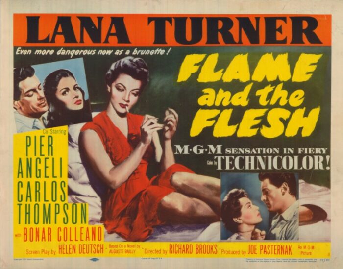 Affiche - FLAMME ET LA CHAIR (la) - 56x71cm