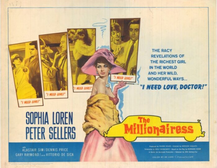 Repro 30x40cm - DESSOUS DE LA MILLIONNAIRE (les) - U.S.
