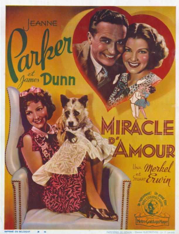Repro 30x40cm - MIRACLE D'AMOUR - Belge