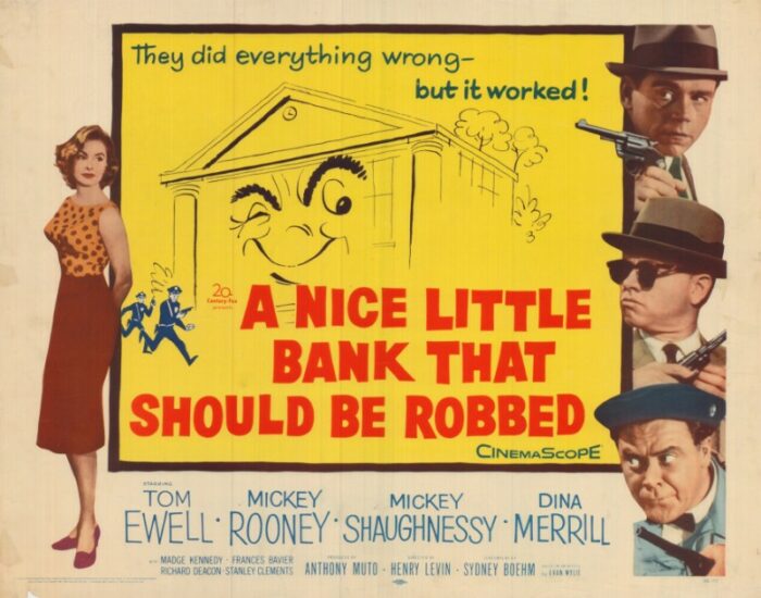 Affiche - NICE LITTLE BANK THAT SHOULD BE ROBBED (a) - 56x71cm