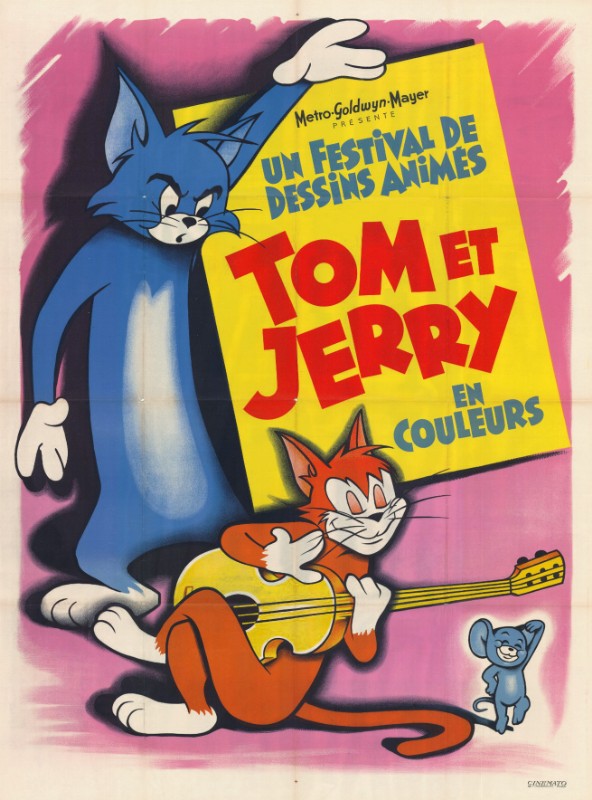 Affiche - TOM ET JERRY - 120x160cm