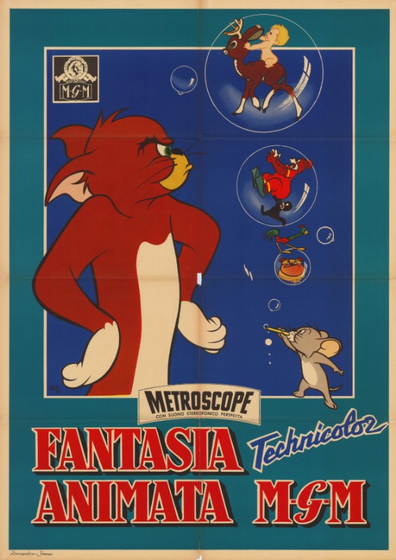 Affiche - TOM ET JERRY - 100x140cm C