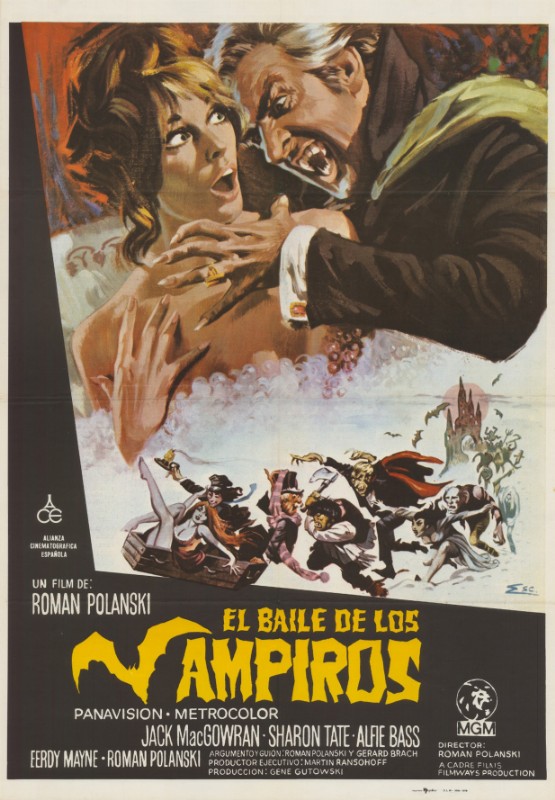 Repro 30x40cm - BAL DES VAMPIRES (le) - Espagnole
