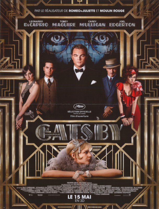 Affiche - GATSBY, LE MAGNIFIQUE - 40x55cm