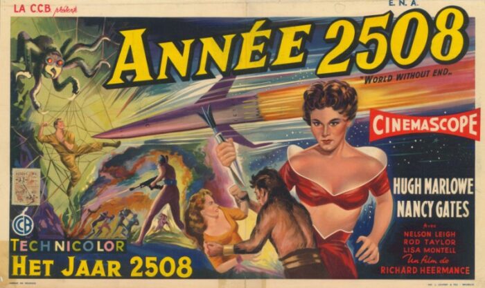 Repro 30x40cm - WORLD WITHOUT END - Belge
