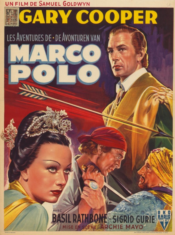 Affiche - AVENTURES DE MARCO POLO (les) - Ressortie 36x56cm