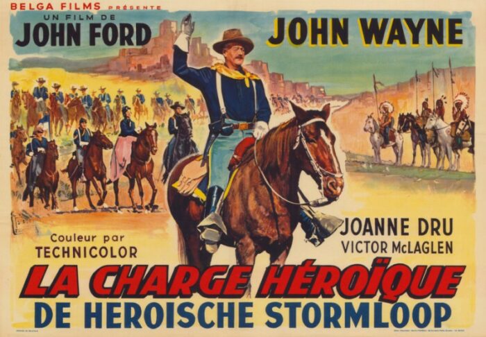 Repro 30x40cm - CHARGE HEROIQUE (la) - Belge