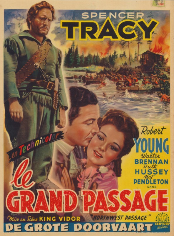 Repro 30x40cm - GRAND PASSAGE (le) - Belge
