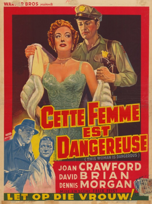 Repro 30x40cm - REINE DU HOLD-UP (la) - Belge