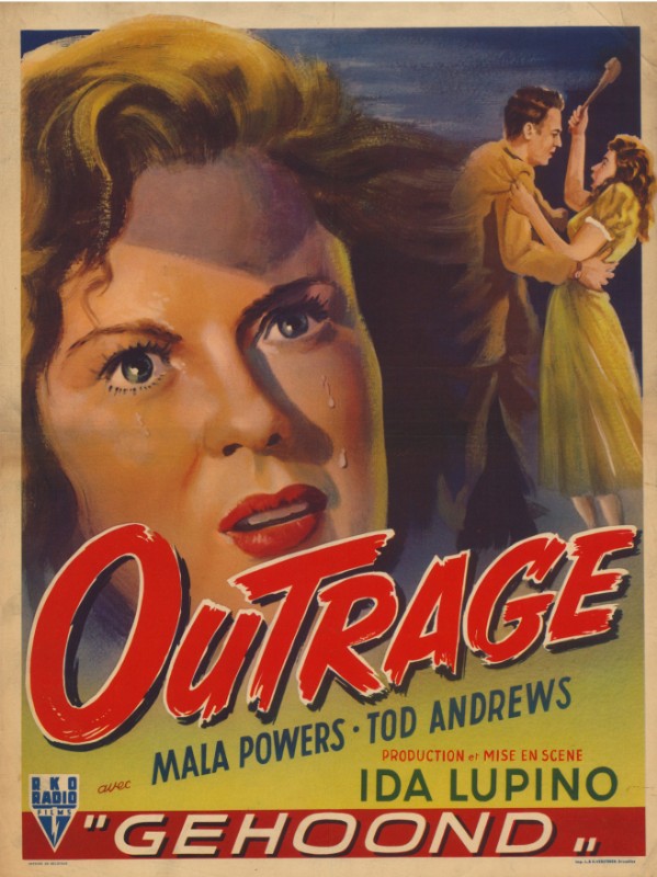 Repro 30x40cm - OUTRAGE - Belge