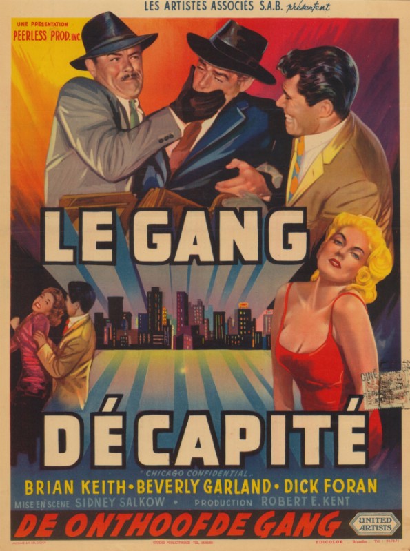 Repro 30x40cm - CHICAGO CONFIDENTIAL - Belge
