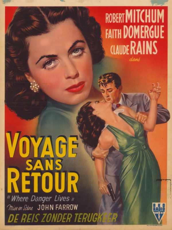 Repro 30x40cm - VOYAGE SANS RETOUR - Belge
