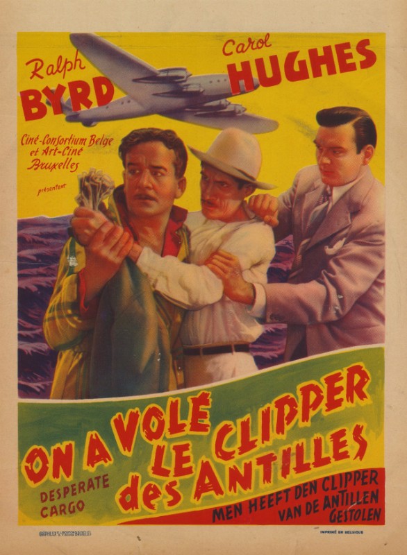 Repro 30x40cm - DESPERATE CARGO - Belge