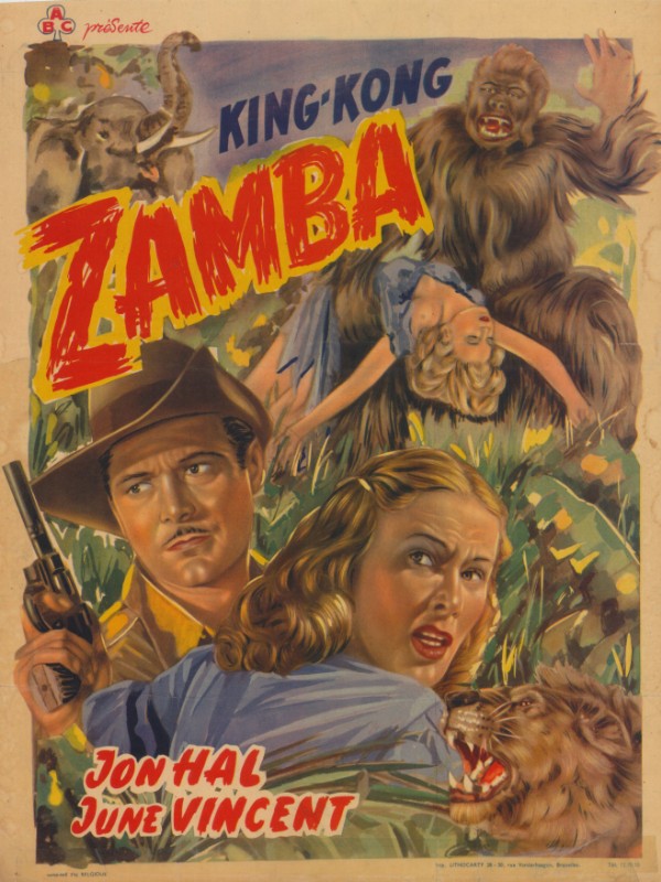 Repro 30x40cm - ZAMBA - Belge