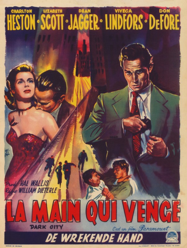 Repro 30x40cm - MAIN QUI VENGE (la) - Belge