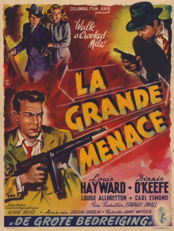 Repro 30x40cm - GRANDE MENACE (la) - Belge