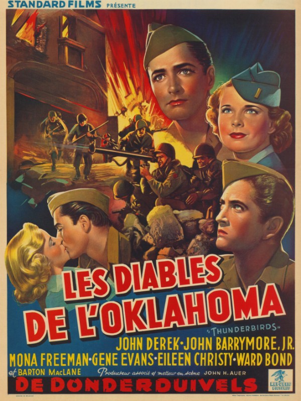 Repro 30x40cm - DIABLES DE L'OKLAHOMA (les) - Belge