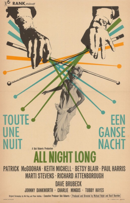 Repro 30x40cm - ALL NIGHT LONG - Belge