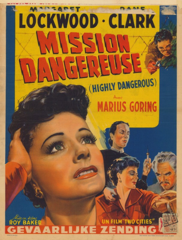Repro 30x40cm - HIGHLY DANGEROUS - Belge