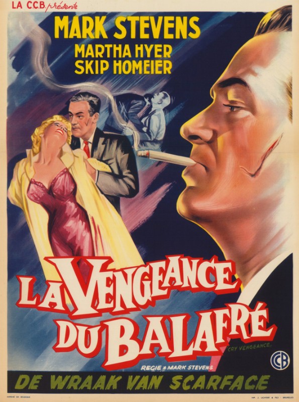Repro 30x40cm - VENGEANCE DE SCARFACE (la) - Belge